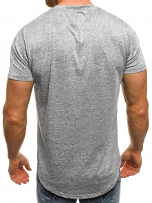 Мъжка тениска ''Last'' - светло сива