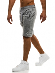 Мъжки шорти Jax - светло сиви