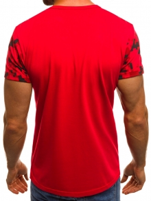 Мъжка тениска ''Fire'' - червена