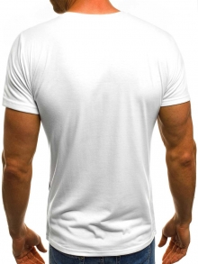 Мъжка тениска ''LIMITED'' - бяла