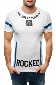 Тениска Rocked - бяла