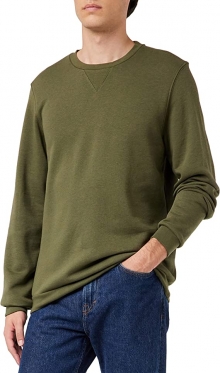 Мъжка блуза PUMA с дълъг ръкав с поларена подплата и кръгла яка